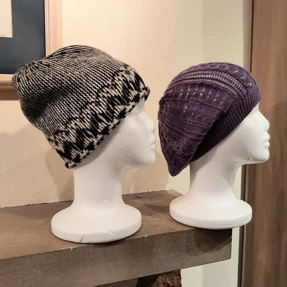 Two knit hats - Picture 2 of 6